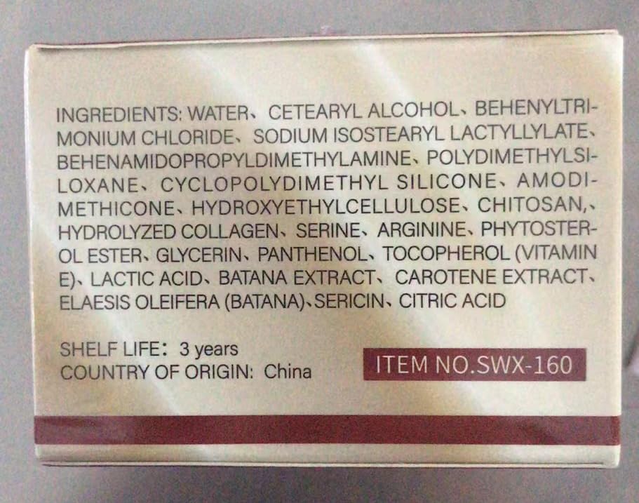Hotiary Batana Oil for Hair Growth, Organic Batana Oil Hair Mask Thickness Hair Conditoner for Hair Loss Repairs Damaged Split Ends for Men & Women