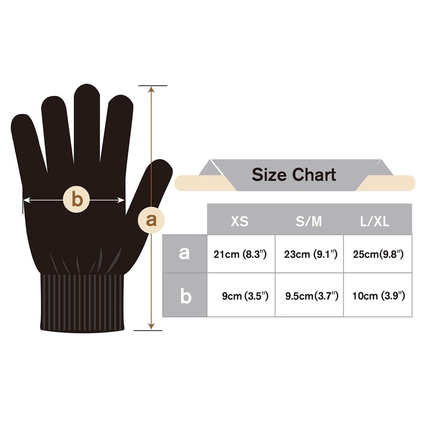 Evridwear Unisex Moisturizing Cotton Gloves with Touchscreen Fingertips for Eczema Beauty Cosmetic Dry Hands Sensitive Irritated Skin Therapy Overnight Bedtime, 6 Pairs, Lightweight-Beige, XS