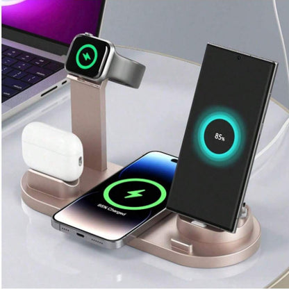 6-in-1 Wireless Charging Station
