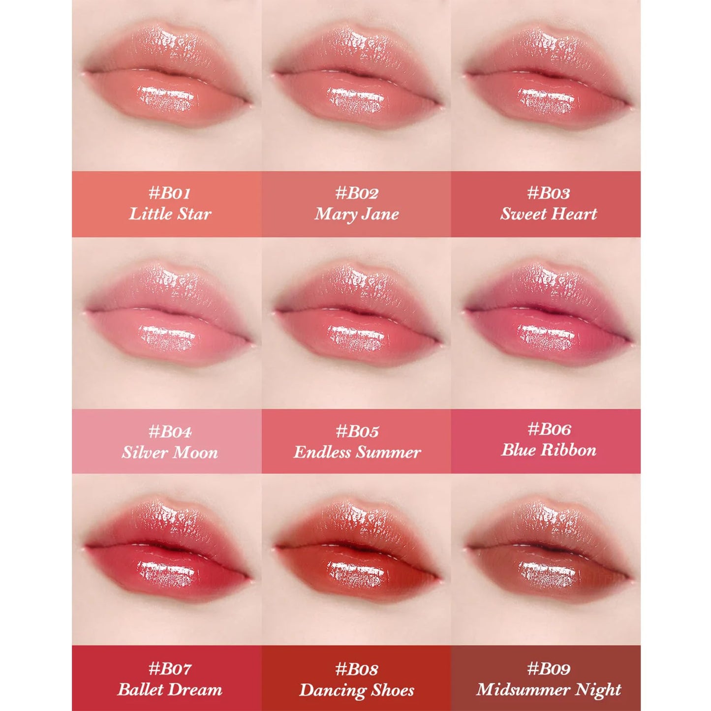 Flower Knows Swan Ballet Shine Solid Lip Gloss Stick-Moisturizing Tinted Lip Balm-Hydrating Lip Gloss in Balm-Long Lasting Lip Makeup for Girls&Women,Vegan & Cruelty-Free(B01 Little Star)