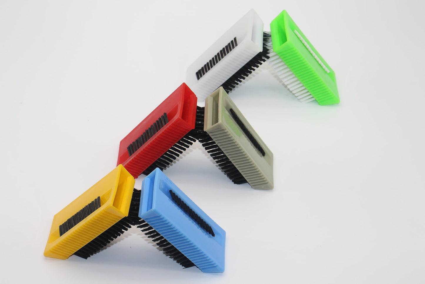 6 Pieces Hand Scrub Brushes for Cleaning Fingernail Nail Brush Soft for Men Non Disposable Scrub Brush Heavy Duty Plastic Cleaning Brushes for Hands Nail Cleaning (6 PCS)