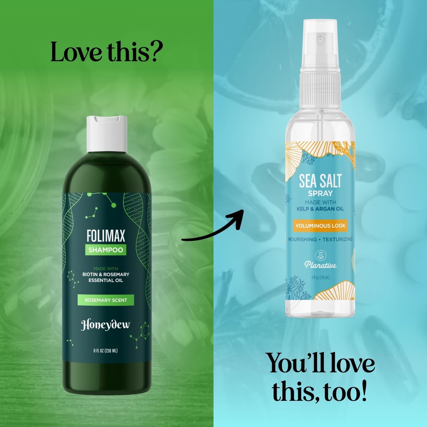 Folimax Biotin Shampoo for Thinning Hair - Thickening Shampoo with Biotin Zinc and Rosemary Oil for Hair Growth - Vegan Sulfate and Paraben Free Volumizing Shampoo for Fine Hair (Rosemary Scent)