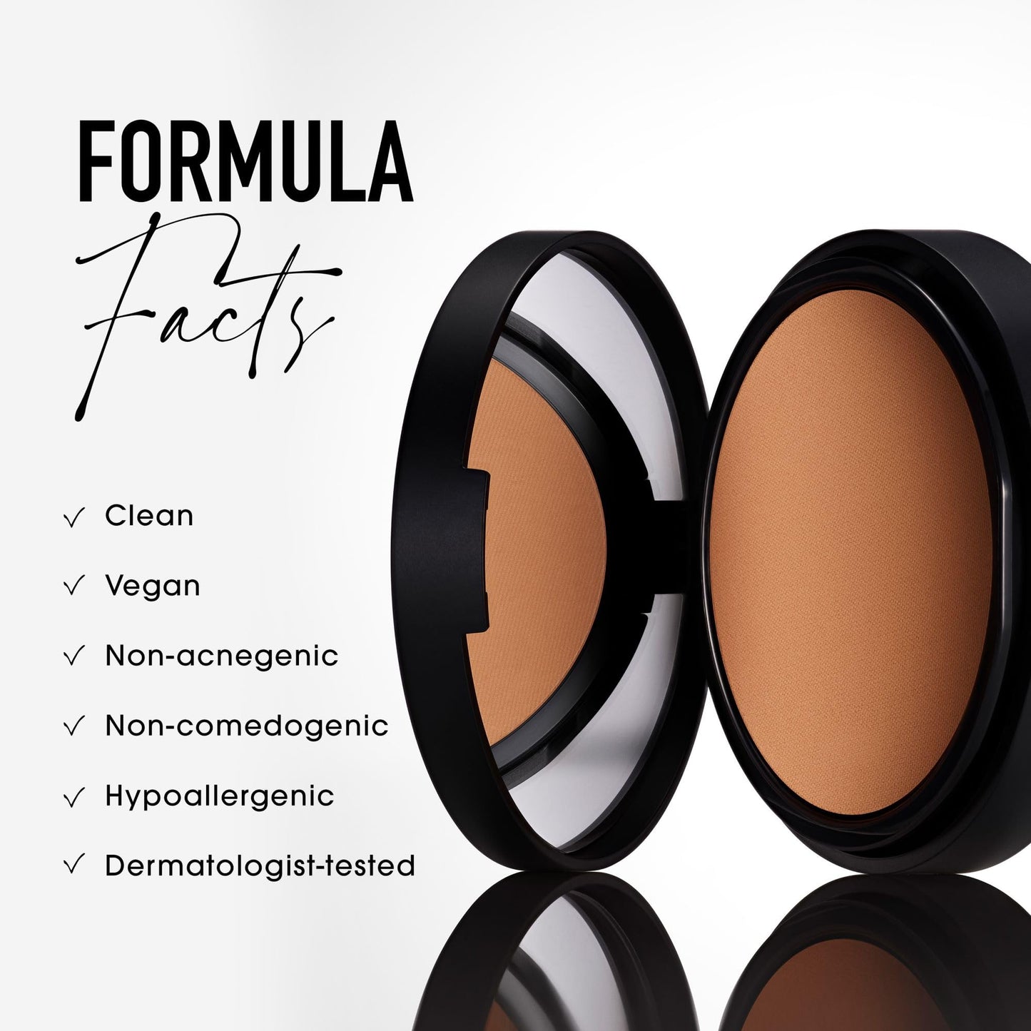 bareMinerals Barepro 24HR Skin-Perfecting Powder Foundation, Matte Pressed Powder Foundation Full Coverage with Plant-Based Squalene, Oil Control, Vegan - Light 20 Neutral