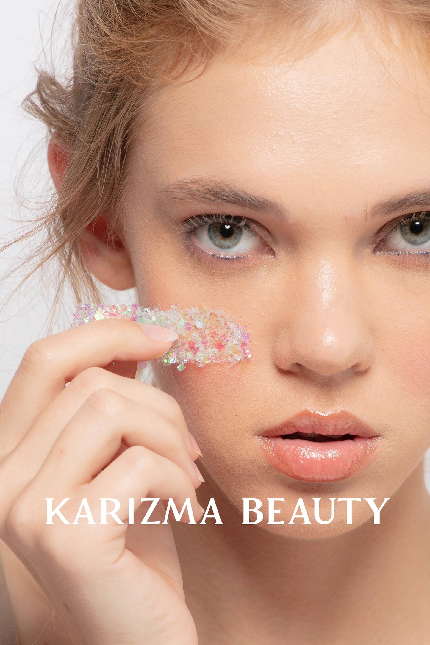 Cosmetic Glitter Glue, The Original Peel Off Formula. KARIZMA Beauty. Face Chunky Glitter Glue Adhesive Body Cosmetic Makeup Glitter Primer