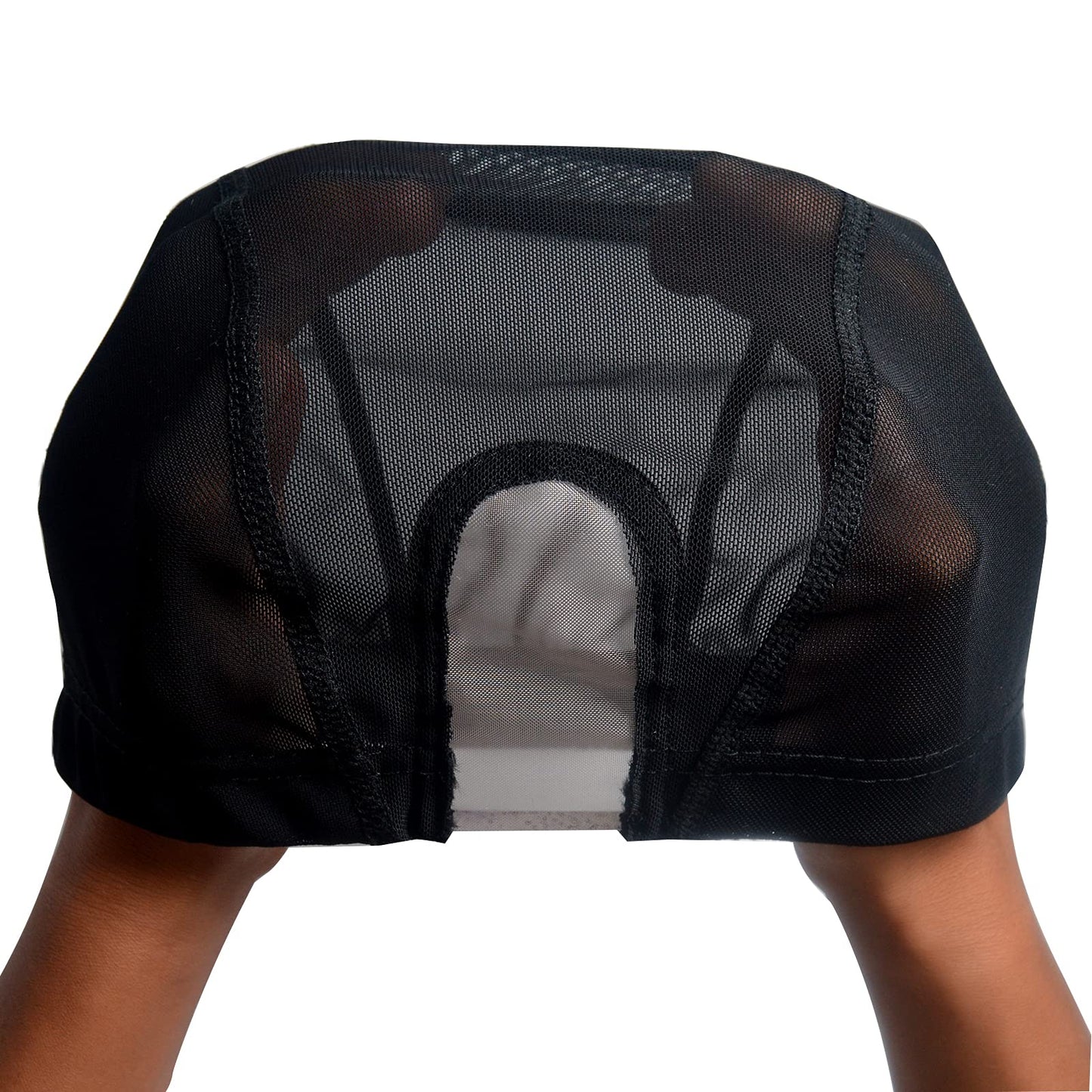 Highshion 5pcs Spandex Mesh Dome Wig Cap For Making wig, Elastic Dome Mesh Cap small holes, Dome caps for men women