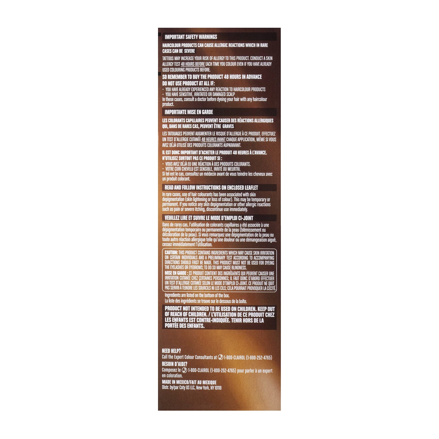 Clairol Nice'n Easy Perfect 10 Permanent Hair Dye, 5 Medium Brown Hair Color, Pack of 1