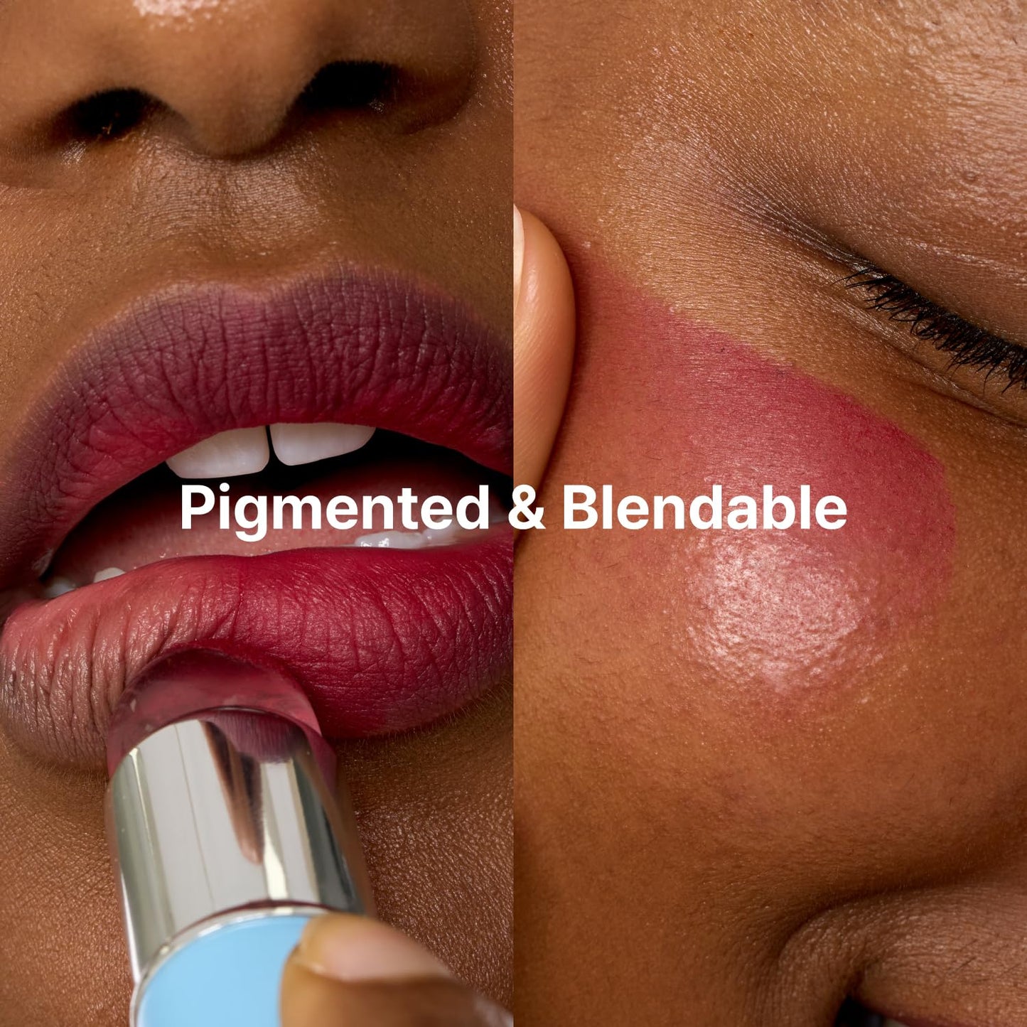 fwee Blurry Pudding Pot + Keychain SET | Airbrushed Blush & Lip, Buildable Pigment, Long-lasting, Lightweight, Easy to Blend, Natural Soft Matte Finish Makeup – Girls (Coral Red) | 0.17 oz