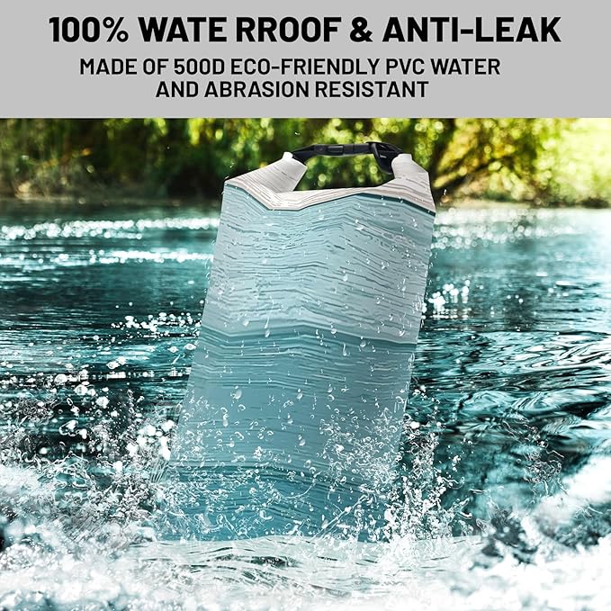 Waterproof Dry Bag,Roll Top Waterproof Backpack 2L/5L/10L/20L/30L/40L Floating Lightweight Bags for Kayaking, Boating, Fishing, Swimming Camping