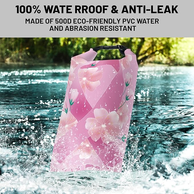 Waterproof Dry Bag,Roll Top Waterproof Backpack 2L/5L/10L/20L/30L/40L Floating Lightweight Bags for Kayaking, Boating, Fishing, Swimming Camping