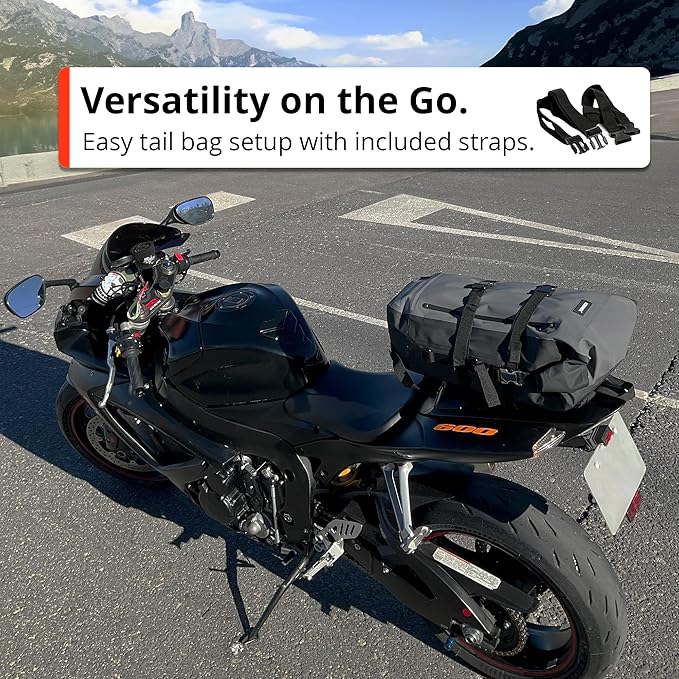 KRONOX 30L Waterproof Backpack for Men – IPX7 Submersible Dry Bag with Laptop Sleeve, Lightweight & Durable for Travel