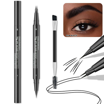 Dual-Ended Waterproof Brow Pencil