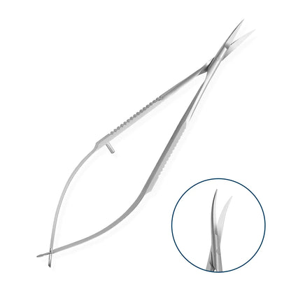 Russian Manicure Curved Tip Scissors