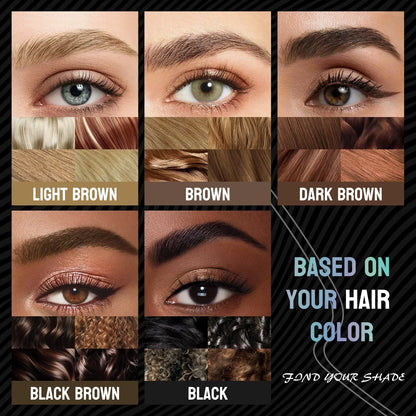 Dual-Ended Waterproof Brow Pencil