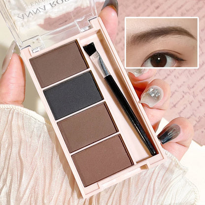 Four-Color Long-Lasting Eyebrow Powder