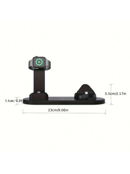 5-in-1 Wireless Charger Dock for iPhone, Samsung & Android Devices