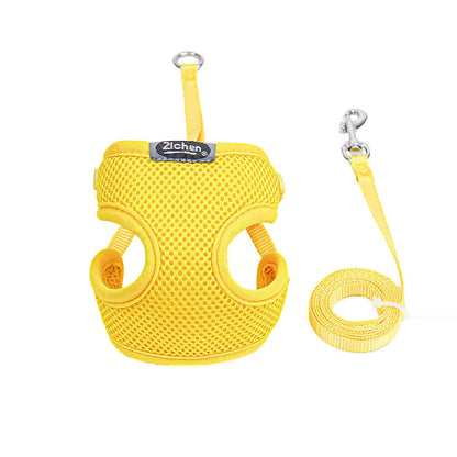 miss doggy Soft Mesh Dog Harness Set
