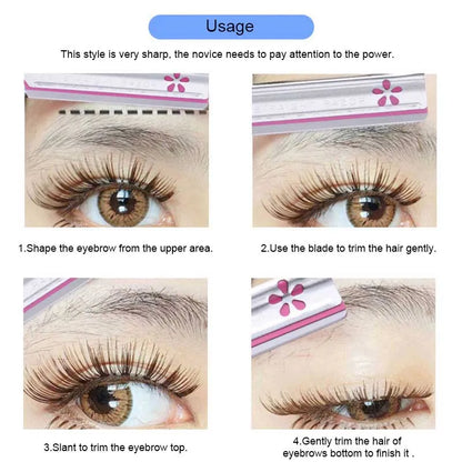 Eyebrow Razor Trimmer Set