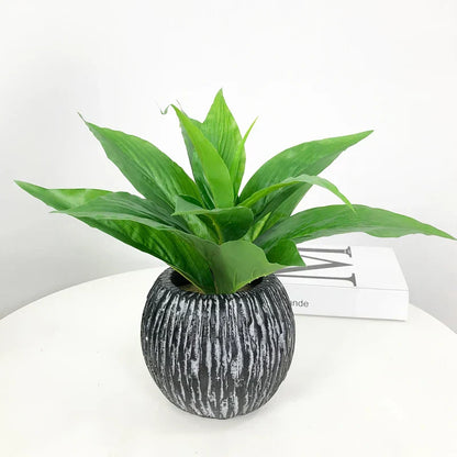 Artificial Monstera Bamboo Plant