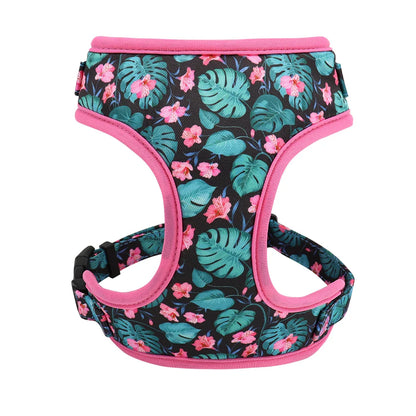 Cute Printed Dog Harness Set