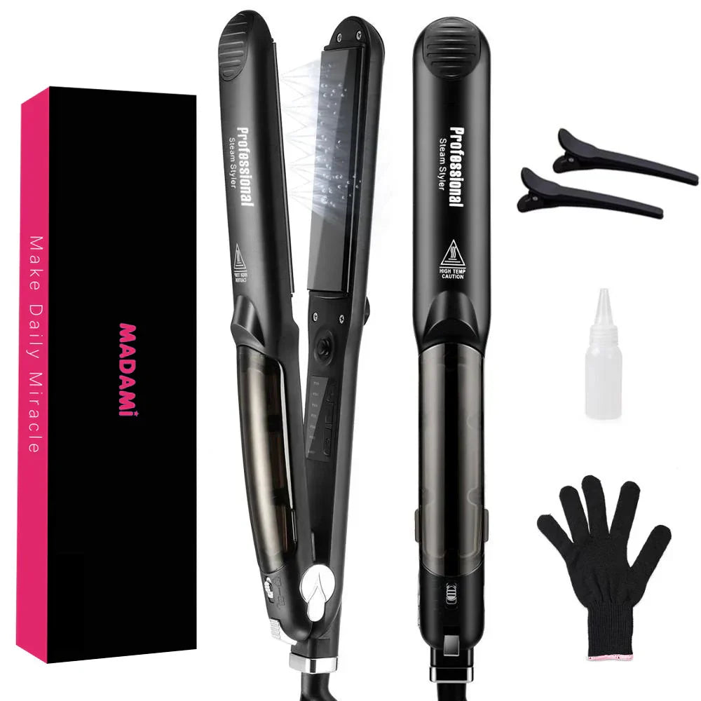 Steam Ceramic Hair Straightener