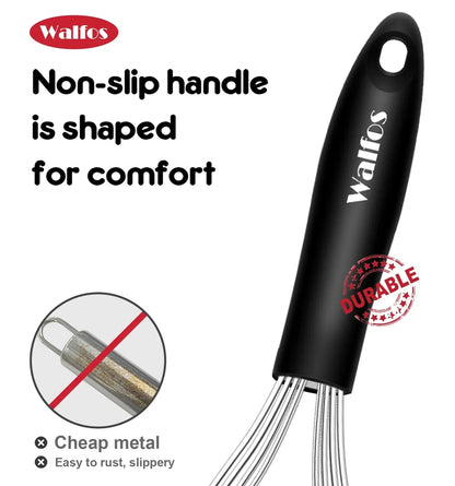 WALFOS Silicone Balloon Whisk