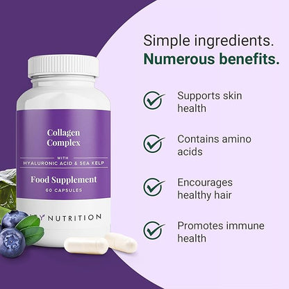Hey Nutrition Collagen Complex Hyaluronic Acid & Sea Kelp