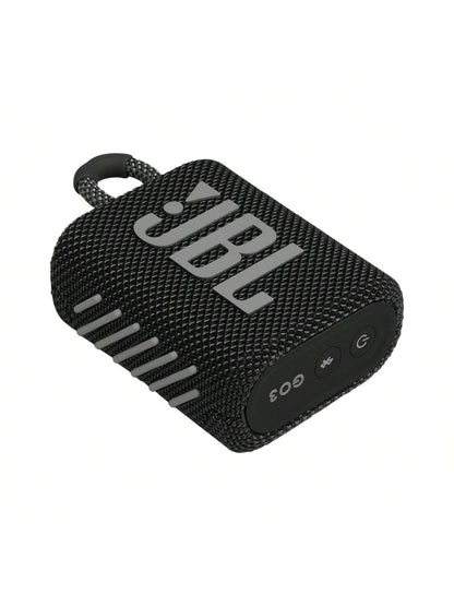 JBL Go 3 Bluetooth Speaker – Mini Portable Wireless, Stereo Bass Sound