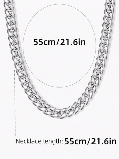 Men’s Stainless Steel Chain Necklace