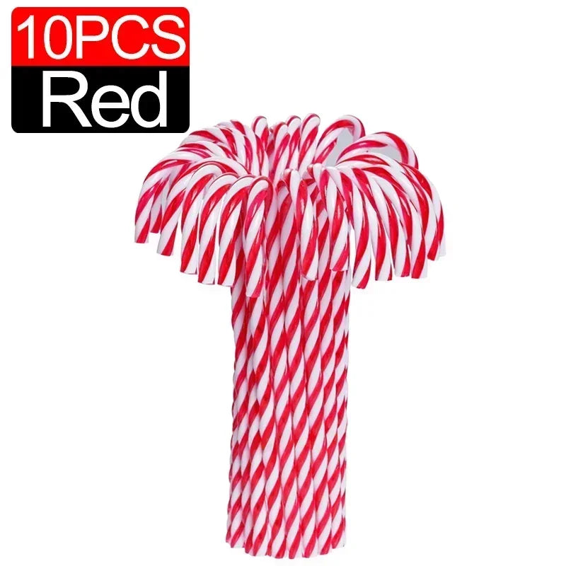 Plastic Candy Cane Tree Ornaments