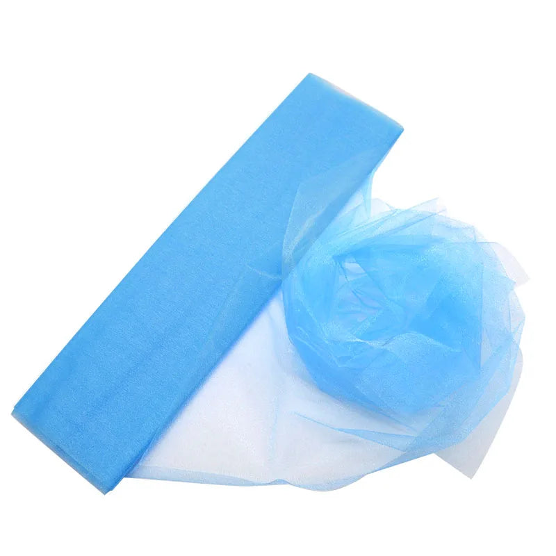 Sheer Crystal Organza Tulle Roll