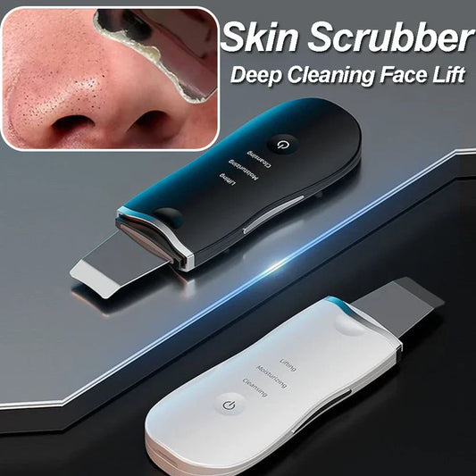 Electric Facial Skin Scrubber Spatula