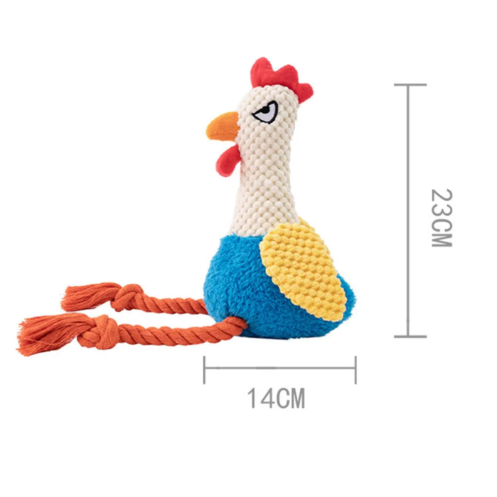 Funny Chicken Dog Chew Toy