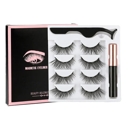 Magnetic Mink Eyelashes Set