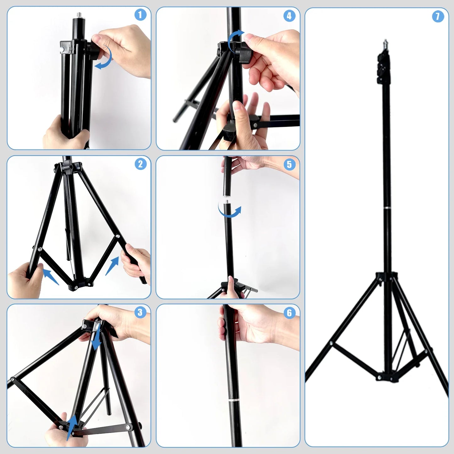 BAODELI 10" Dimmable LED Ring Light