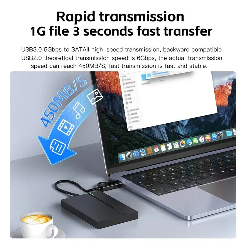 ROUHONG 2.5" USB 3.0 Hard Drive Enclosure