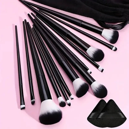 13PCS Fluffy Makeup Brush Set
