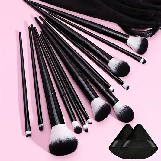 13PCS Fluffy Makeup Brush Set