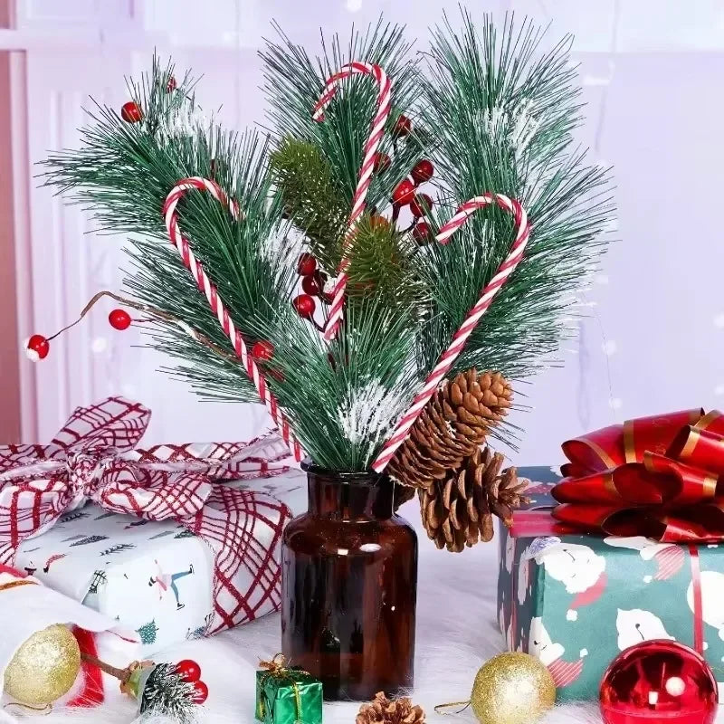 Plastic Candy Cane Tree Ornaments