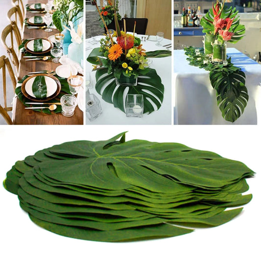 Artificial Tropical Palm Leaf Decor