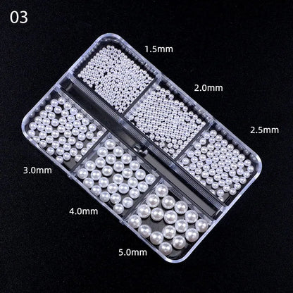 6Grids 3D Nail Art Decorations