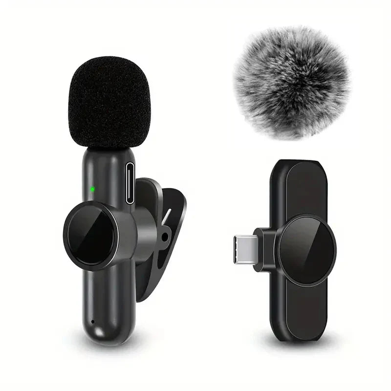 SWZYOR Wireless Lavalier Microphone for Phone