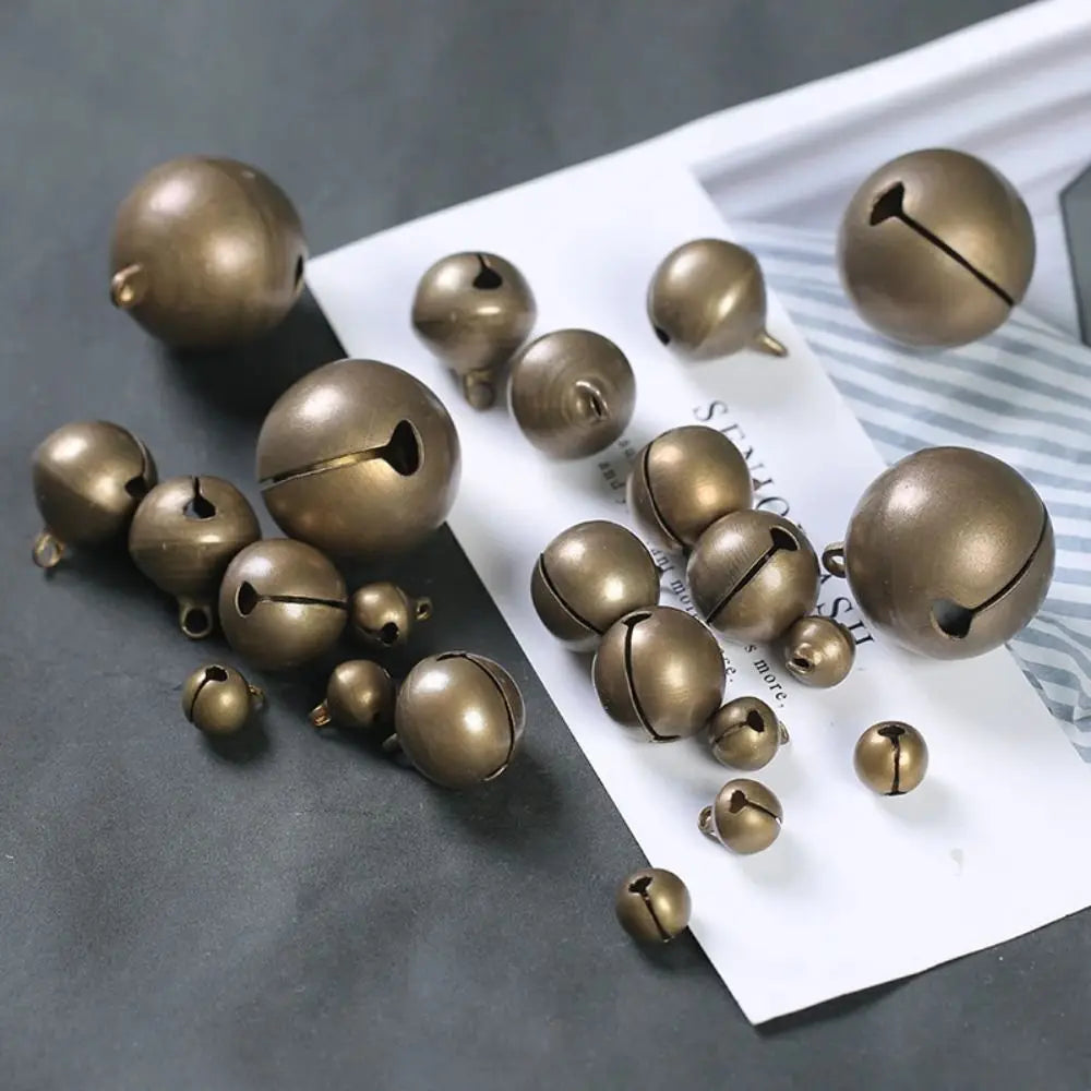 Assorted Bronze Metal Jingle Bells
