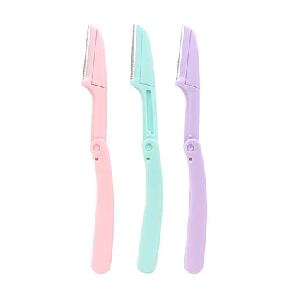 3pcs Foldable Eyebrow Grooming Set