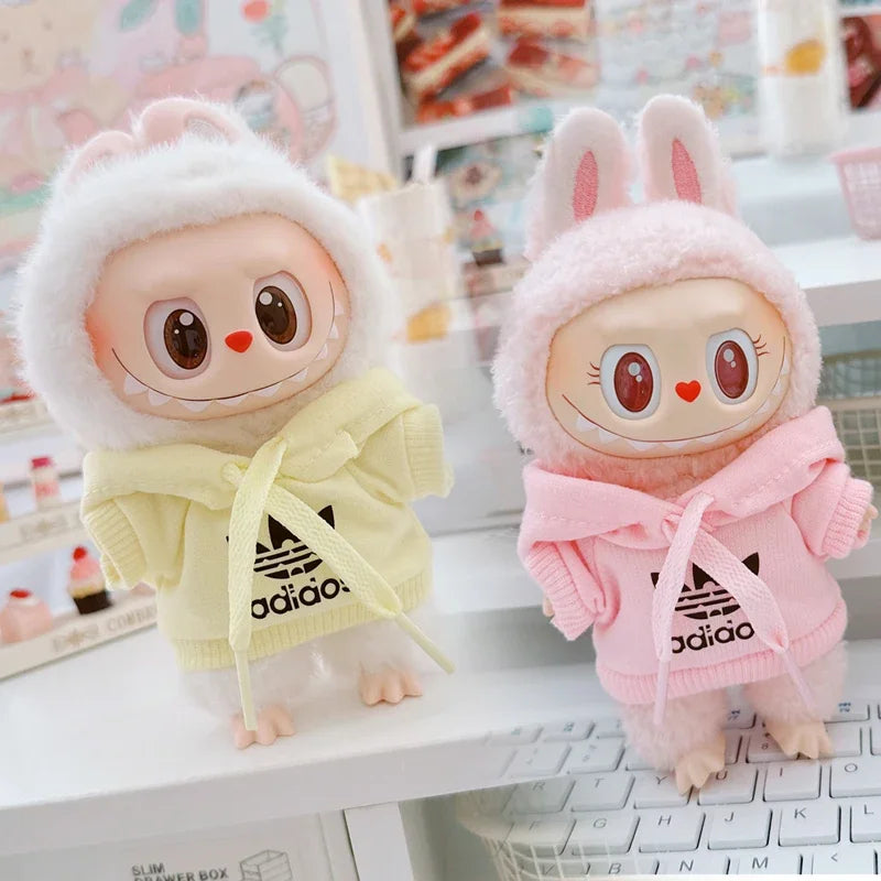MINISO Labubu Korean Hoodie Outfit Set – Wavy Trend