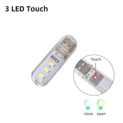 UYOKI Mini Portable USB LED Lamp