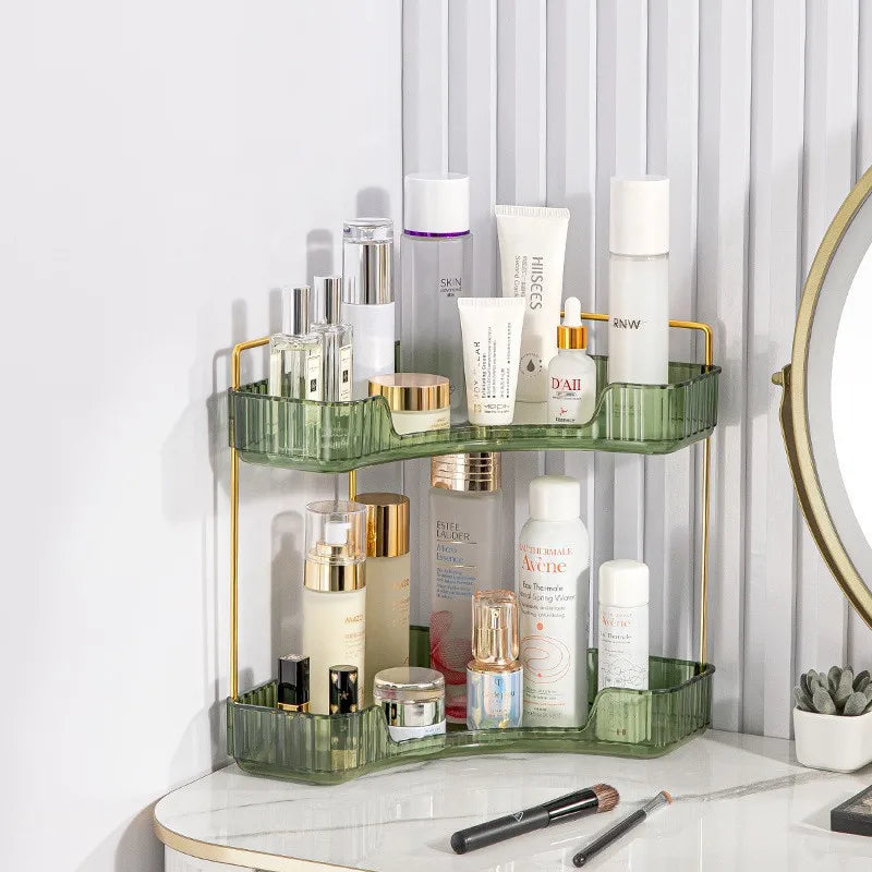Luxury Corner Cosmetic Storage Rack