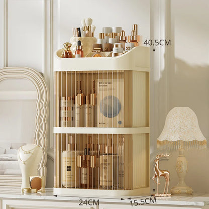 Luxury Dust-Proof Makeup Organizer
