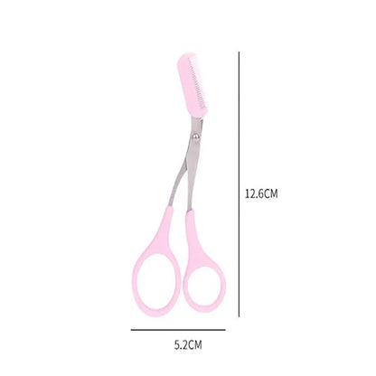 Stainless Steel Eyebrow Trimmer Set
