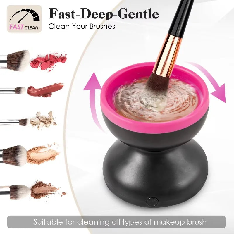 Portable USB Makeup Brush Cleaner