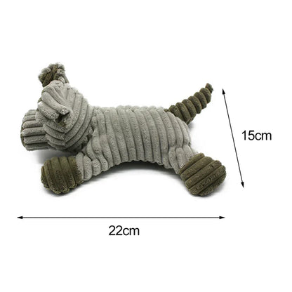 Squeaky Bear Plush Dog Toy